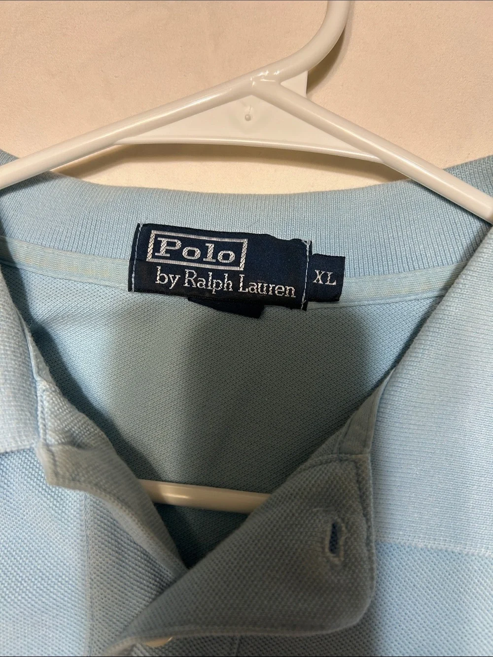 Polo by Ralph Lauren Light Blue Men's Polo Shirt